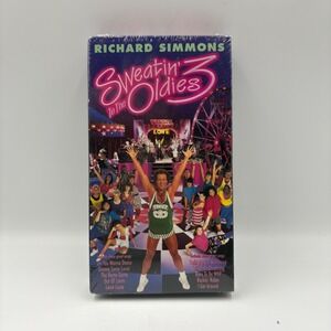 Richard Simmons Sweatin to the Oldies 3 VHS 1993‎ Sealed New Retro Workout 9307